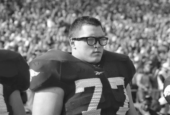 BRANDON BURLSWORTH is thought by many to have been the greatest walk-on college football player in history. He was an All-American offensive lineman at the University of Arkansas in the 1990s. Since his untimely death an award is given out to the top walk-on of the season.