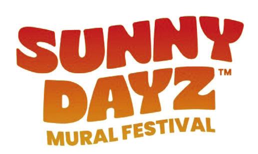 Schedule of events for Sunny Dayz Mural Festival