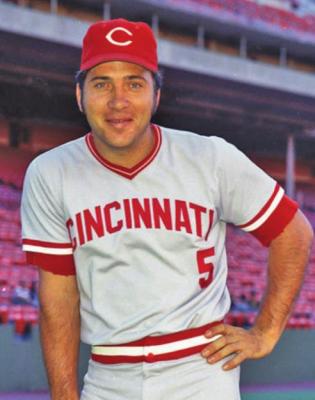 JOHNNY BENCH came from Oklahoma, being reared in Binger.