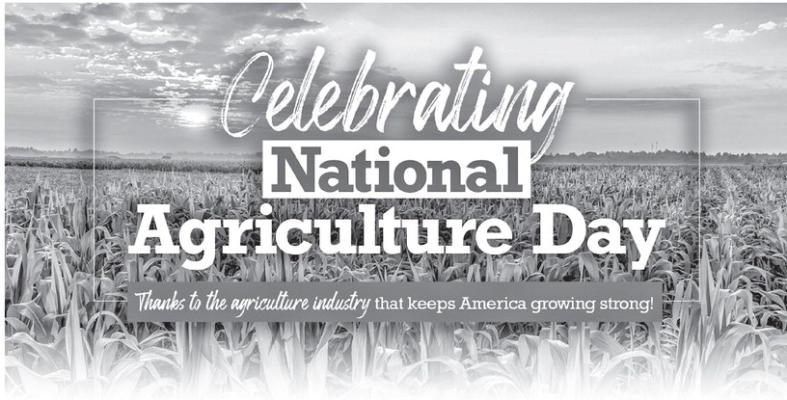 Why Celebrate Ag Day?