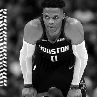 RUSSELL WESTBROOK wore “O” with the Oklahoma City Thunder and Houston Rockets. With his new team he apparently is wearing “4”.