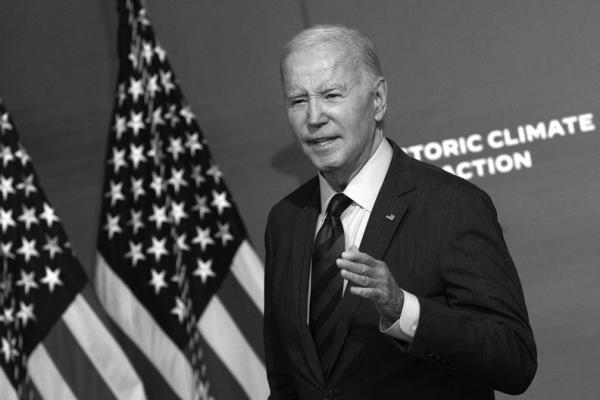 UNITED STATES President Joe Biden answers a reporter’s question in Washington, D.C., Tuesday, Nov. 14, 2023. (Chris Kleponis/ Pool via CNP/Abaca Press/TNS)