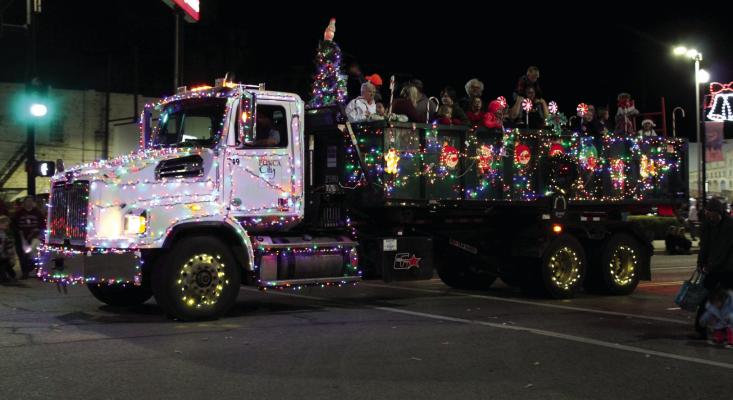 Ponca City’s Annual Lighted Christmas Parade was held on Friday