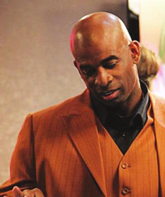 DEION SANDERS, an outstanding NFL player during his career, is now well known as a Christian motivational speaker.