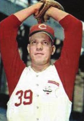 JOE NUXHALL of the Cincinnati Reds pitched in a Major League game at age 15, making him the youngest MLB player in history.