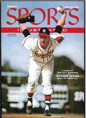 WARREN SPAHN was one of the greatest pitchers in the history of baseball. He didn’t have great performances in the few World Series appearances he had, so he doesn’t qualify as an Oklahoman who excelled in the World Series.