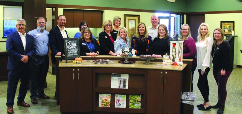 RCB BANK hosted the Chamber’s Business After Hours event at their main branch on Highland last Thursday, Oct. 26. (Photo by Calley Lamar)