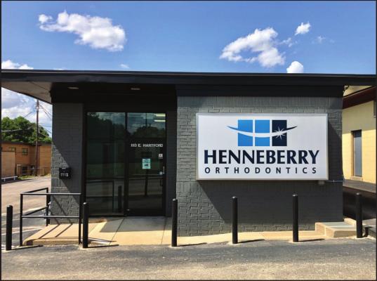 HENNEBERRY ORTHODONTICS has opened at 113 East Hartford Avenue in Ponca City.