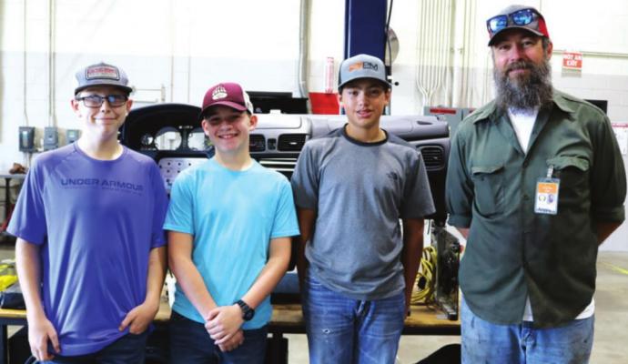 Students from Pioneer Tech’s Summer Horsepower Academy